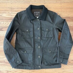 J. Crew Dark Olive Utility Jacket